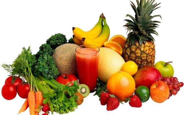 Zelenina a ovoce -  zdravá strava